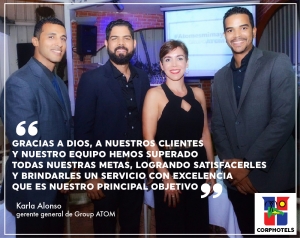 Grupo Atom reconoce el trabajo de las agencias de viajes